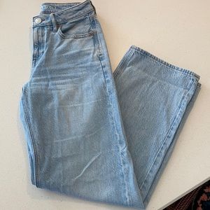 American Eagle wide leg jeans